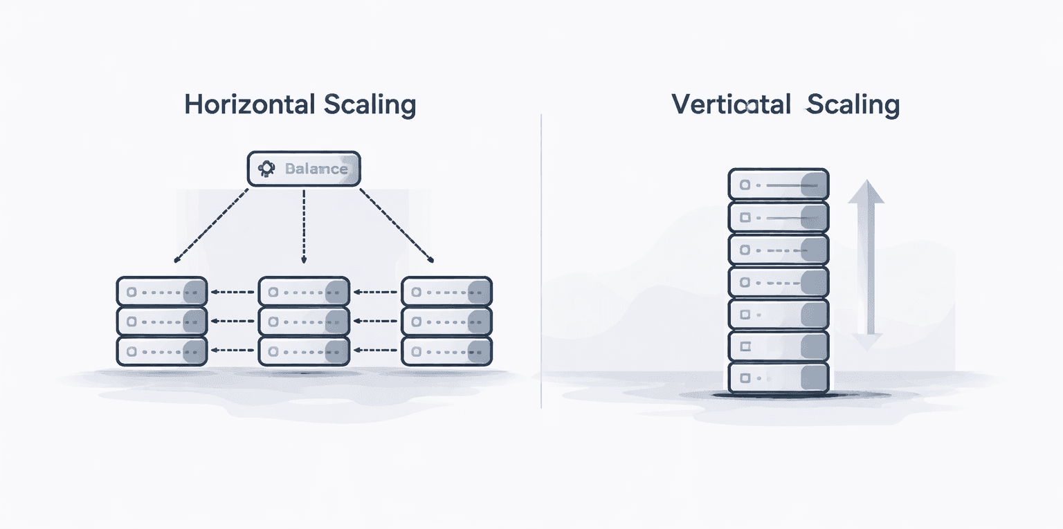 Horizontal vs Vertical Scaling
